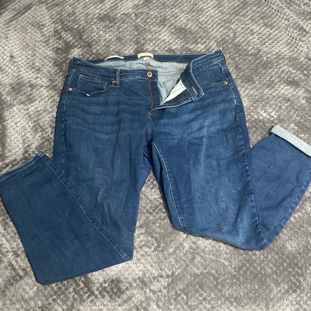 Size 16 blue jeans